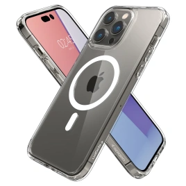 Чехол Spigen Ultra Hybrid MagFit для iPhone 14 Pro Max (ACS04825) White