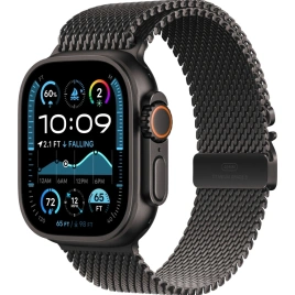 Смарт-часы Apple Watch Ultra 2 (2024) 49mm Black Titanium Case with Black Titanium Milanese Loop M