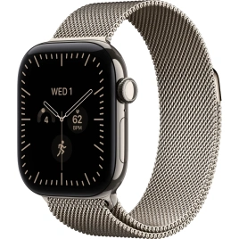 Смарт-часы Apple Watch Series 12 46mm Natural Titanium Case with Natural Milanese Loop M/L