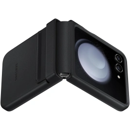 Чехол Samsung Series для Galaxy Z Flip 5 Flap Eco-Leather Case Black