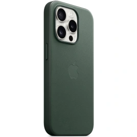 Чехол Apple FineWoven with MagSafe для iPhone 15 Pro Max Evergreen