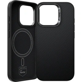 Чехол Benks ArmorPro Case built with Kevlar 600D для iPhone 16 Plus Black