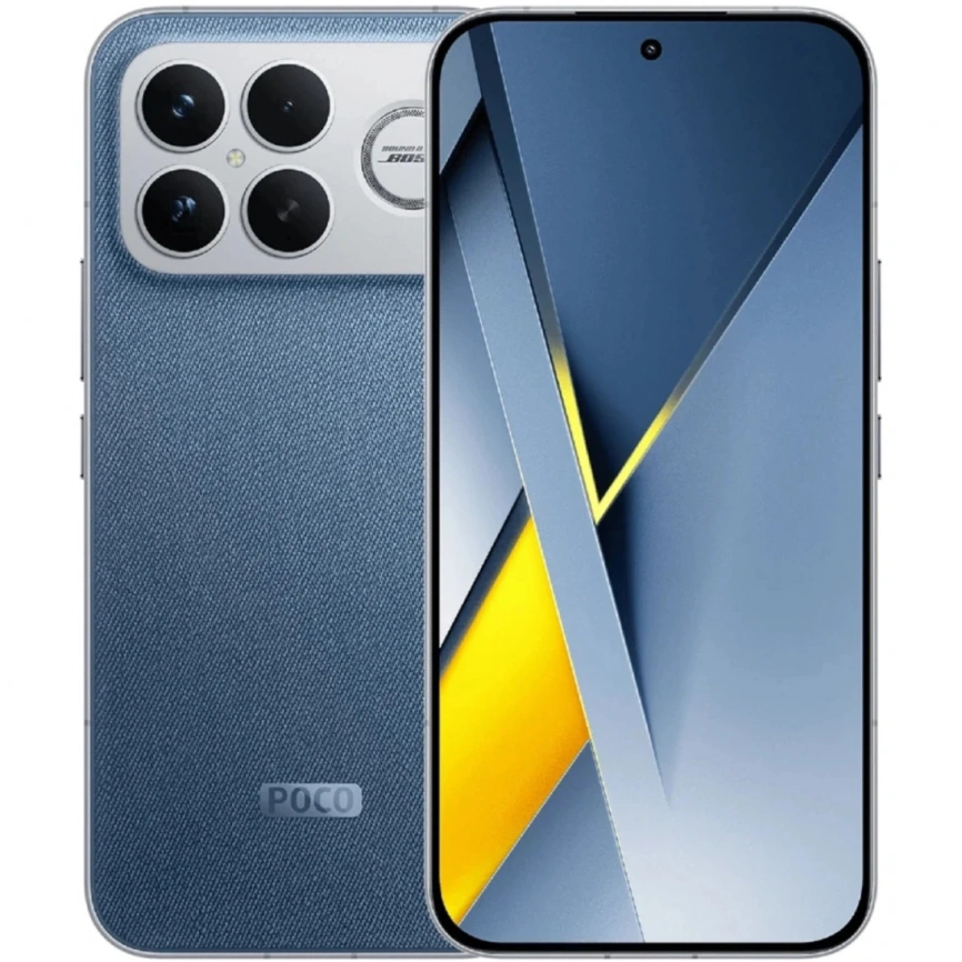 Смартфон Xiaomi Poco F8 Ultra 12/256Gb Denim Blue EAC фото 1
