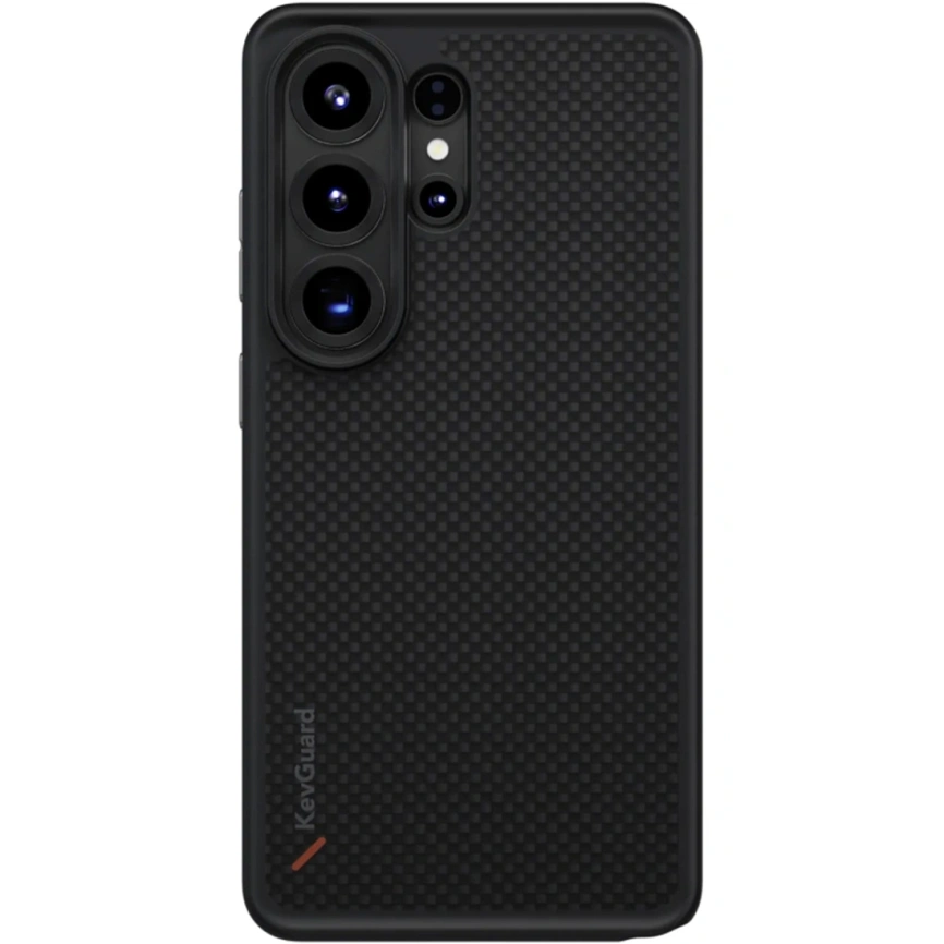 Чехол Uniq Keva Tough Aramid Protective Case для Samsung S26 Ultra Carbon Black (GS26UHYB-KEVAMCBLK) фото 2