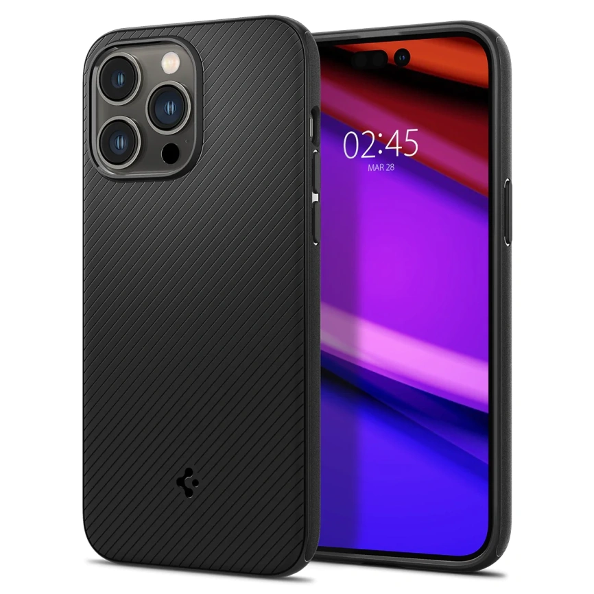 Чехол Spigen Mag Armor для iPhone 14 Pro (ACS04989) Matte Black фото 1