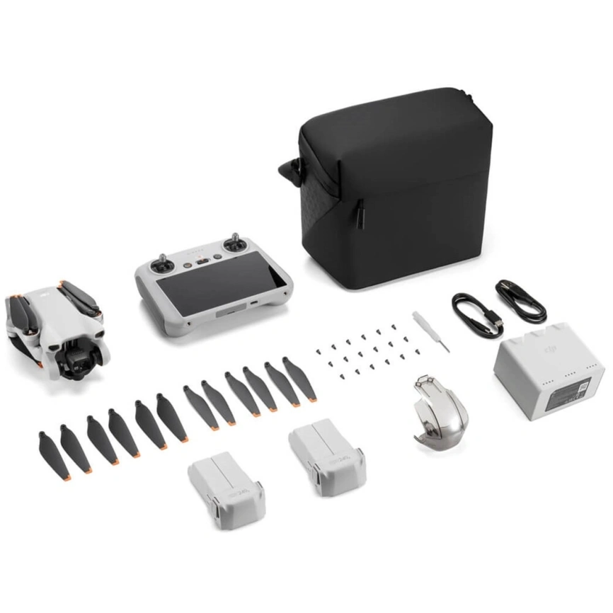 Квадрокоптер DJI Mini 3 Fly More Combo Plus (DJI RC) фото 2