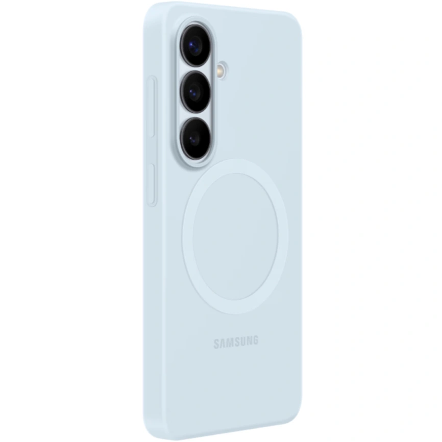 Чехол Samsung Silicone Magnet Case для Samsung Galaxy S26 Light Blue фото 2