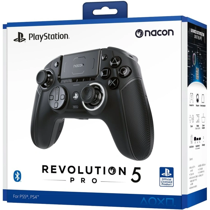 Джойстик беспроводной Nacon Revolution Pro 5 Black фото 5