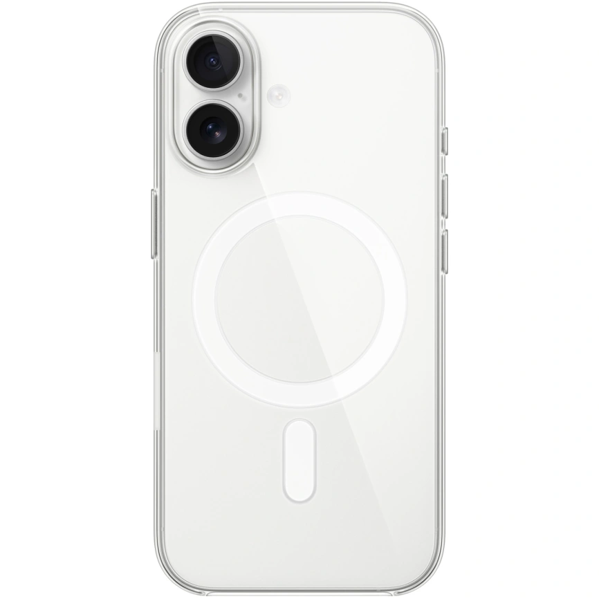 Чехол Gurdini Alba Series Protective with MagSafe для iPhone 17 Clear фото 1