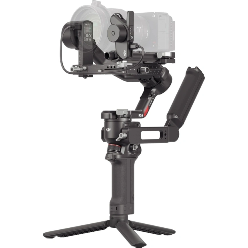 Электрический стабилизатор DJI RS 4 Combo Black фото 4