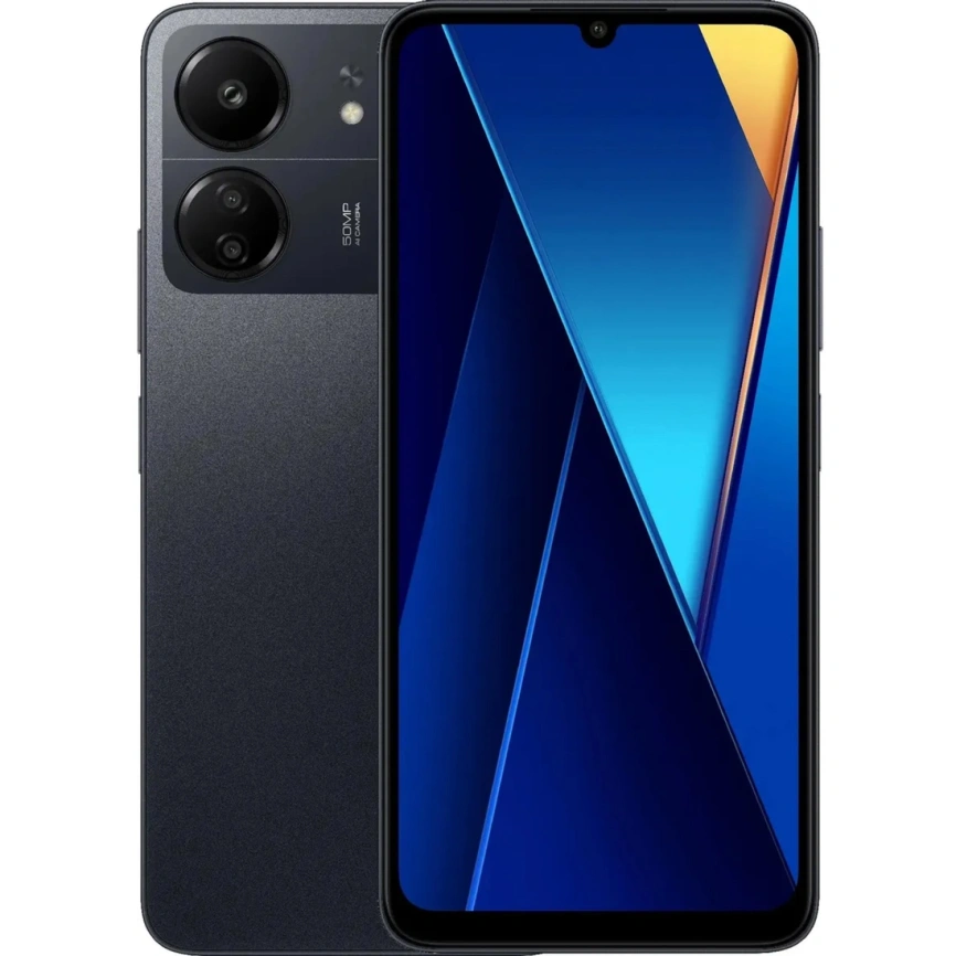 Смартфон Xiaomi Poco C65 6/128Gb Black Global Version фото 1