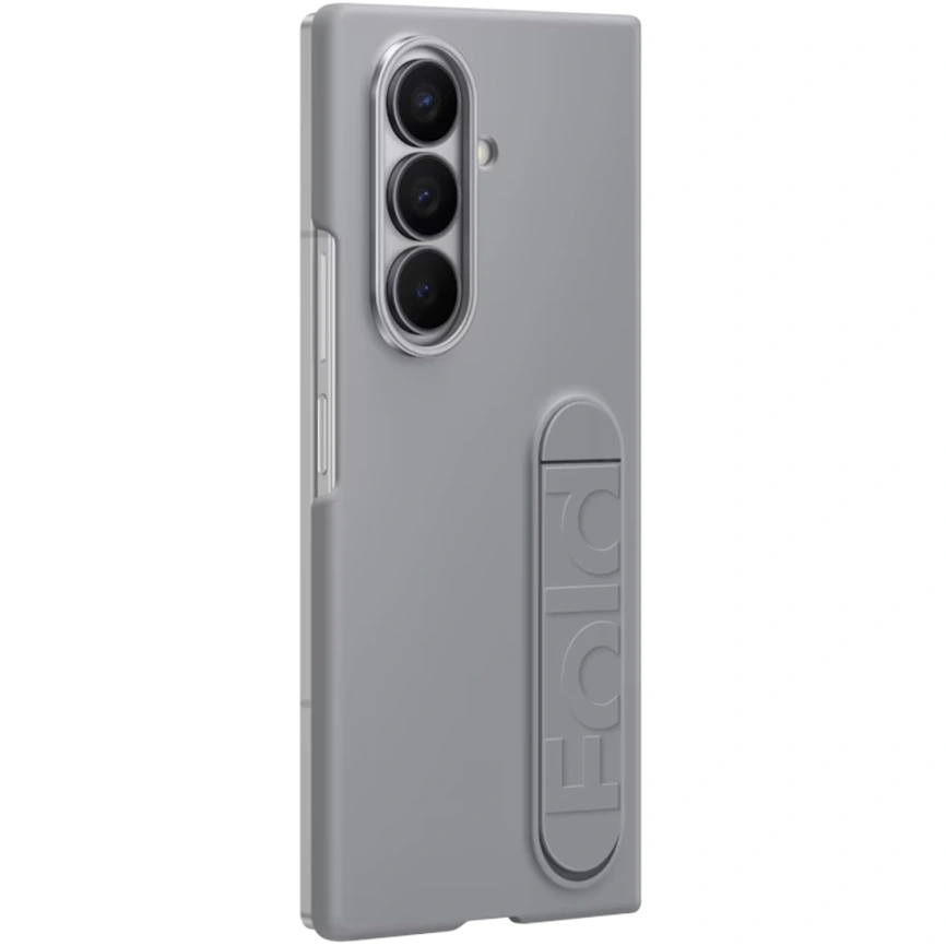 Чехол Samsung Silicone Case для Galaxy Z Fold7 Gray фото 4