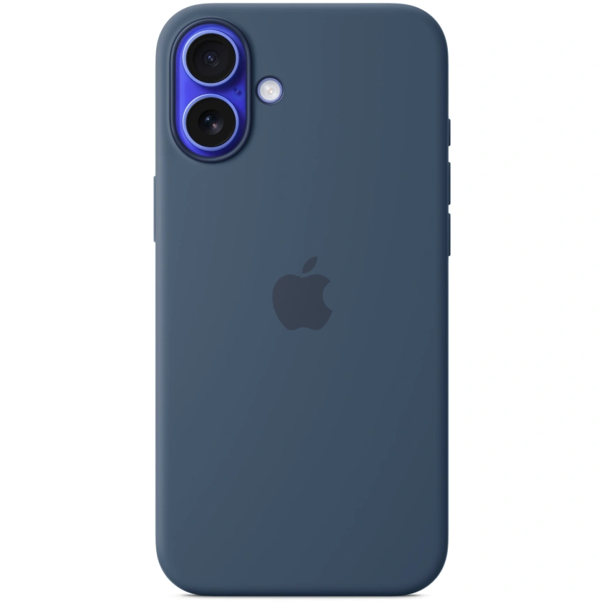 Чехол Apple Silicone Case with MagSafe для iPhone 16 Denim фото 2