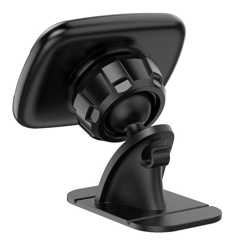 Автомобильный держатель Hoco CA66 Sagittarius series center console magnetic holder магнитный универсальный на панель Black фото 2