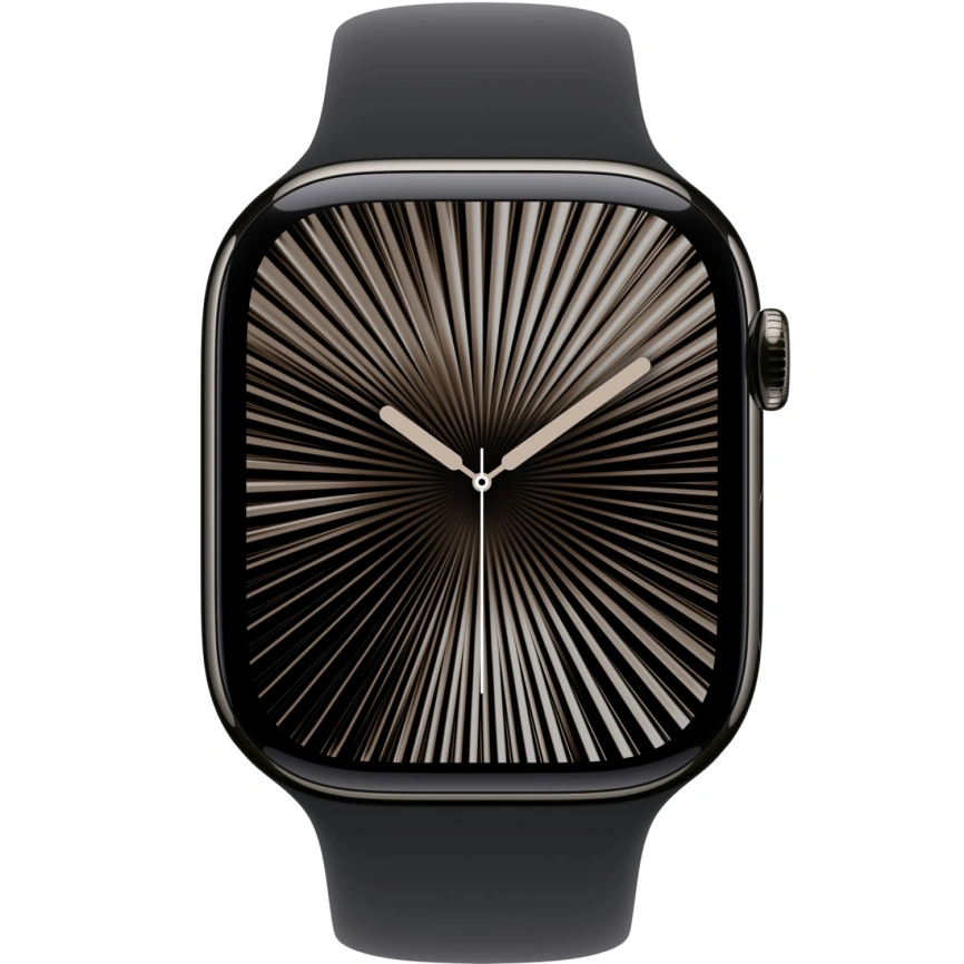 Ремешок Apple Watch 46mm Black Sport Band M/L фото 3