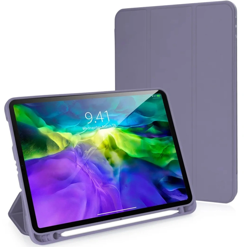 Чехол Gurdini Milano Series для iPad 11 A16 (2025) Lavender фото 1