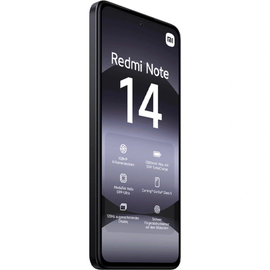 Смартфон Xiaomi Redmi Note 14 4G 8/128Gb (NFC) Midnight Black EAC фото 5