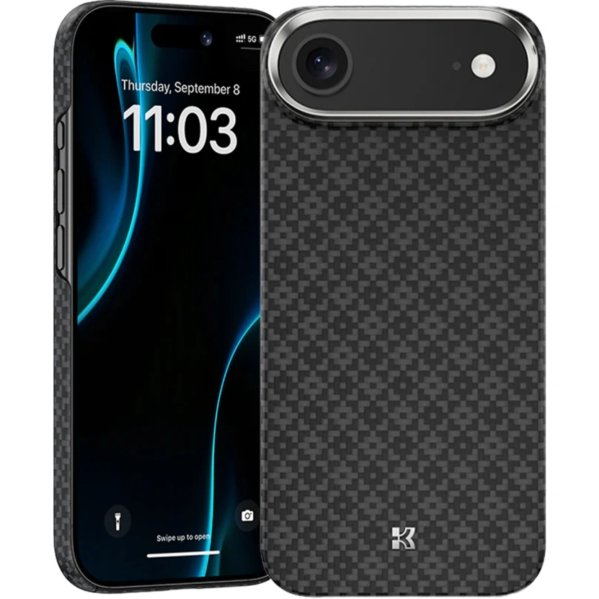 Чехол Benks ArmorGrid ArmorAir Case built with Kevlar для iPhone Air Azure Blue фото 1