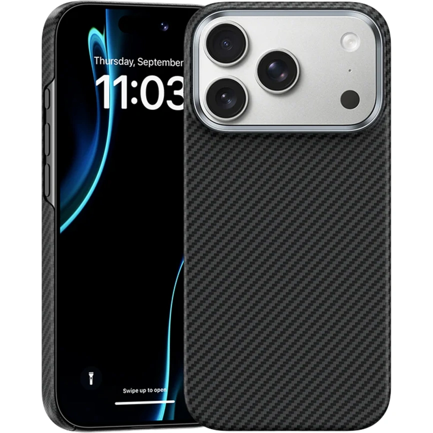Чехол Benks ArmorAir Case built with Kevlar 600D для iPhone 17 Pro Max Black фото 2