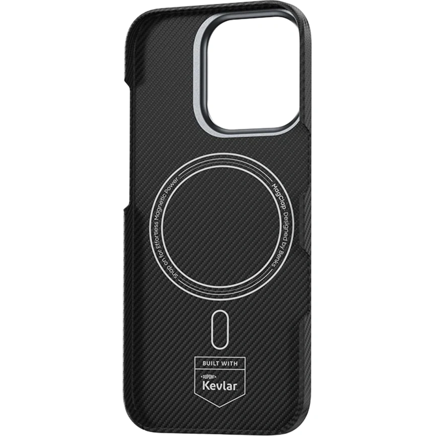 Чехол Benks Kevlar ArmorAir Case with MagSafe 600D для iPhone 16 Pro Max Black фото 4