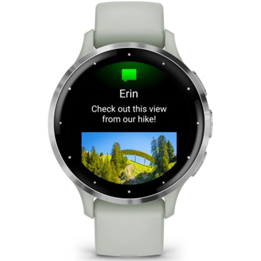 Умные часы Garmin Venu 3s (010-02785-01) 41mm Silver фото 6