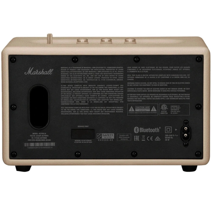 Портативная акустика Marshall Acton III Cream фото 5