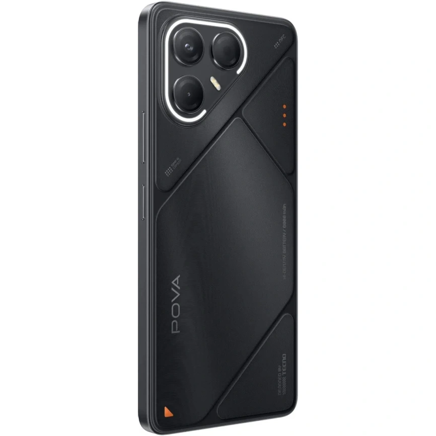 Смартфон Tecno Pova 7 8/128Gb Black фото 2
