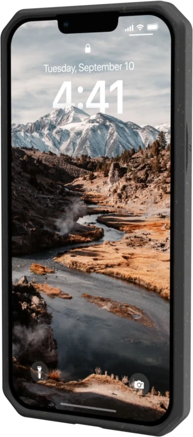 Чехол UAG Biodegradable Outback для iPhone 14 Black фото 7