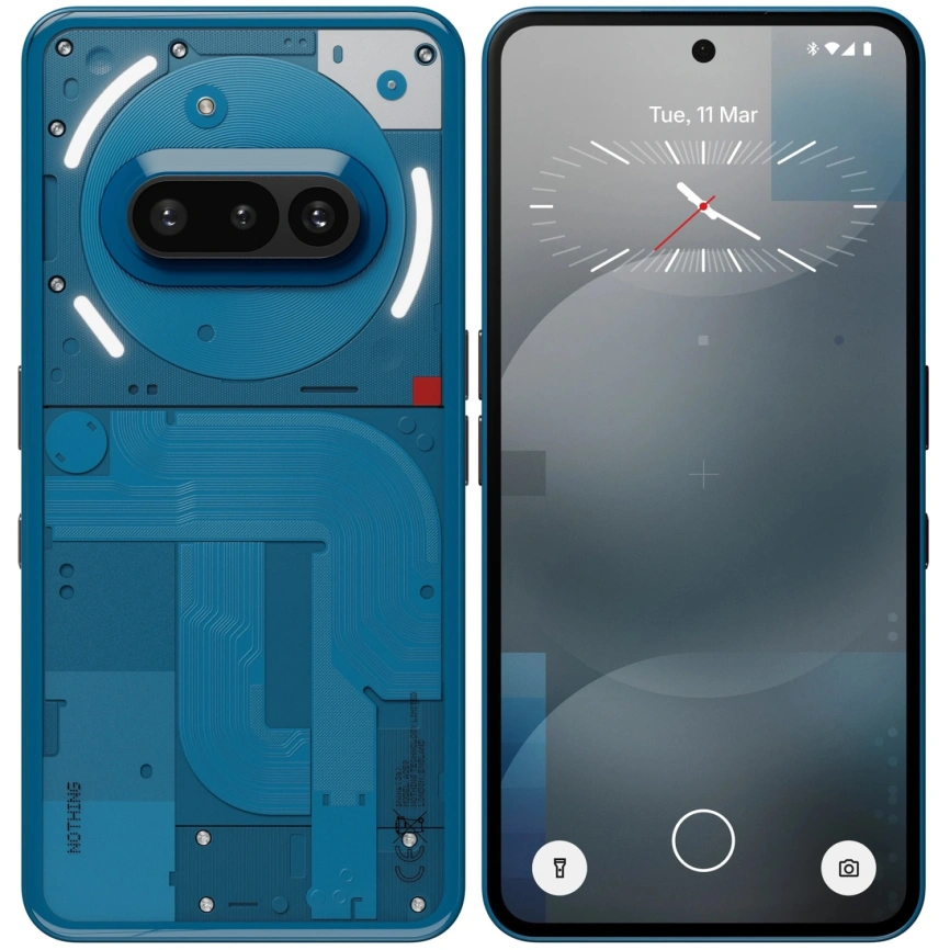 Смартфон Nothing Phone (3A) 12/256Gb Blue фото 5
