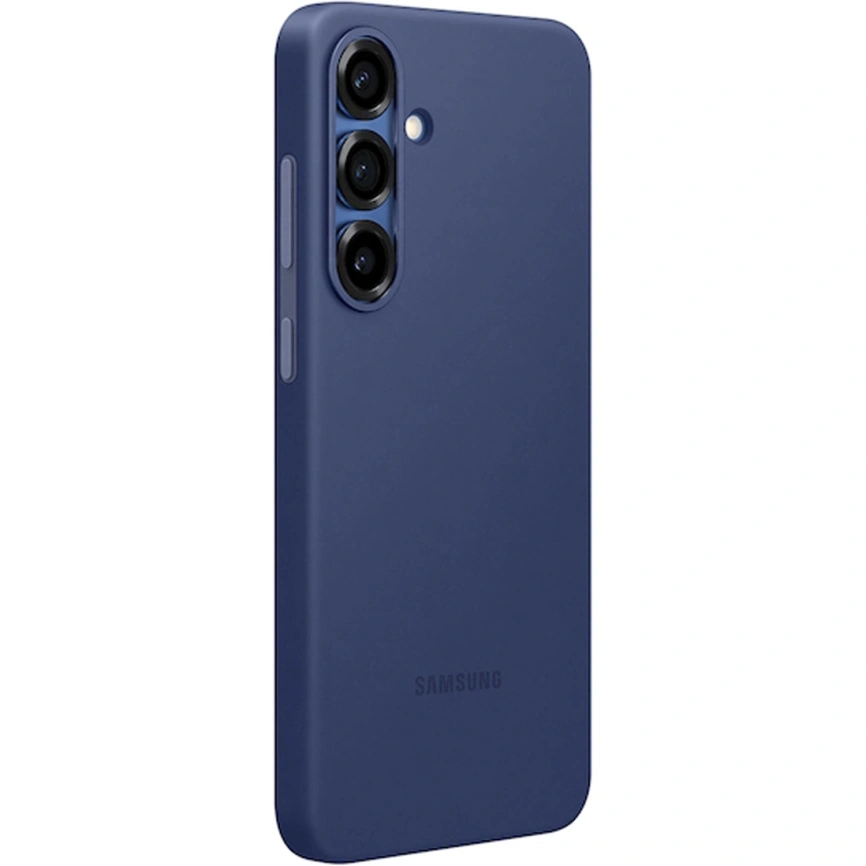 Чехол Samsung Silicone Case для Samsung Galaxy S25 Blue фото 3